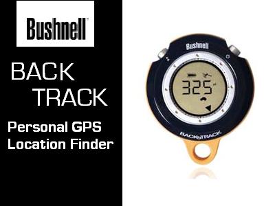 Bushnell Backtrack, Personal GPS Location Finder (Grey/Orange)